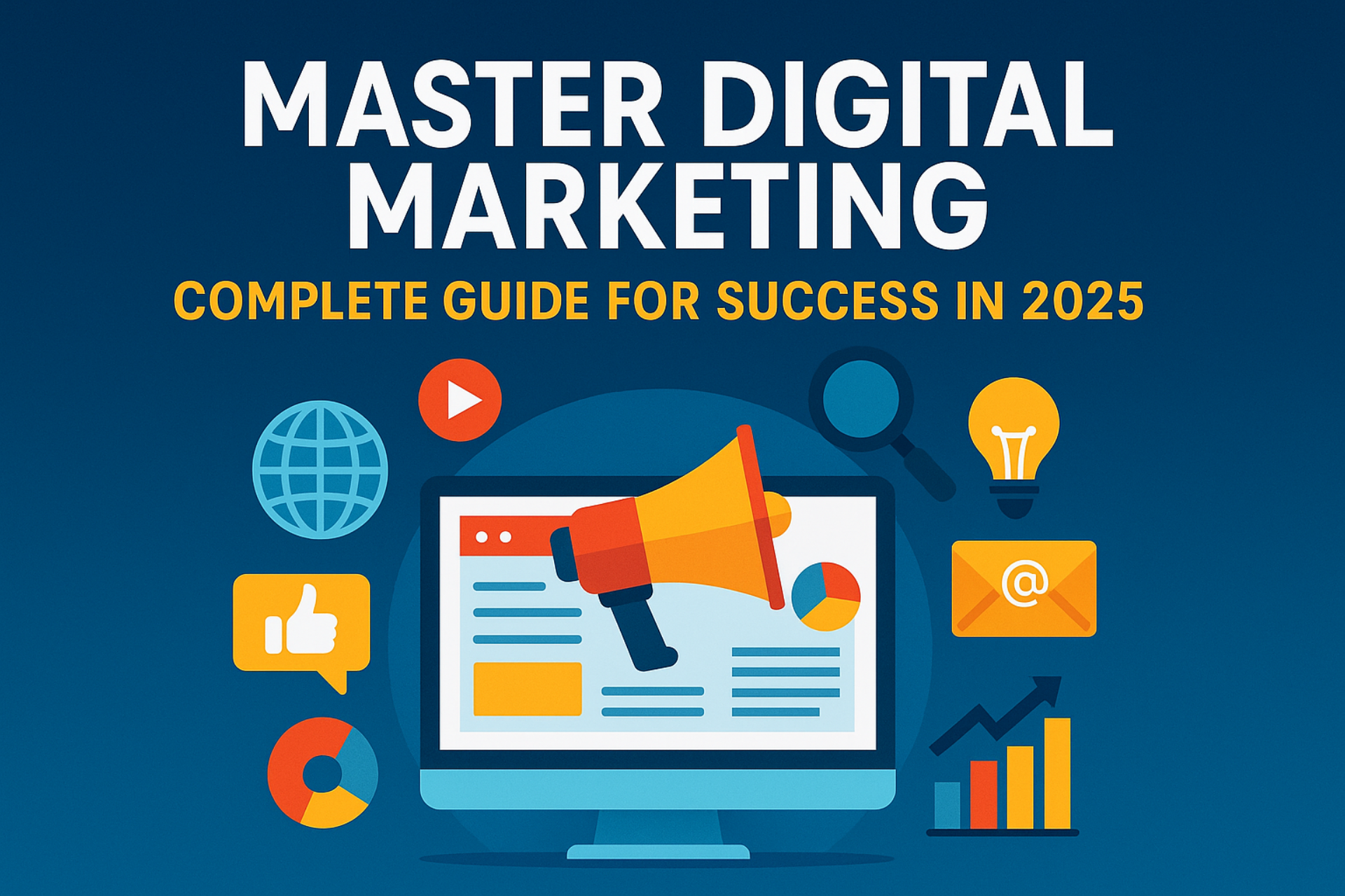 digital marketing complete guide for beginners in 2025, digital marketing