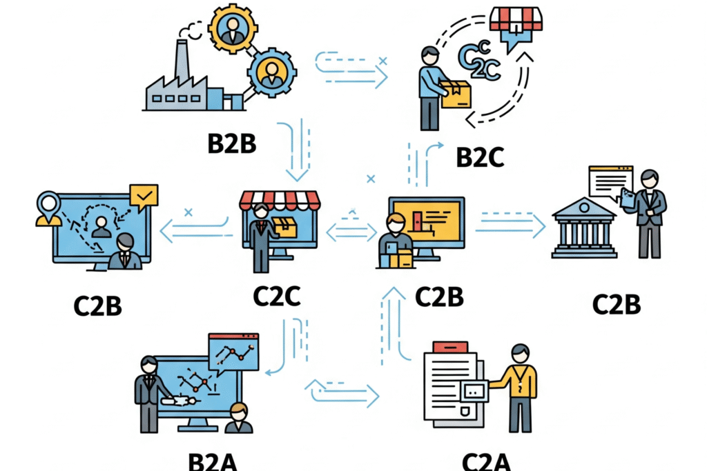 ecommerce types, types of ecommerce, 6 Surprising Things You Don't Know About eCommerce Types