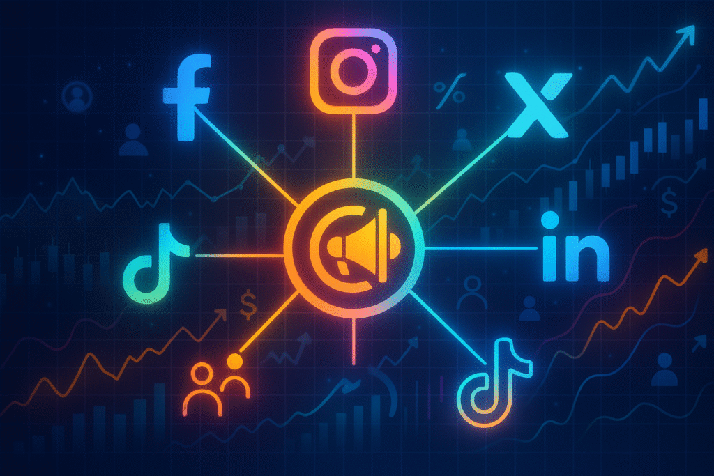 Social Media Marketing Really Make You Rich? A Complete Guide. facebook, instagram, tiktok, twitter icon, social media platform icons, social media marketing