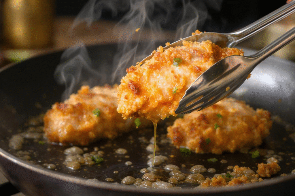 McDonald's Chicken Snack Wrap, fry chicken, oil-dropping chicken,