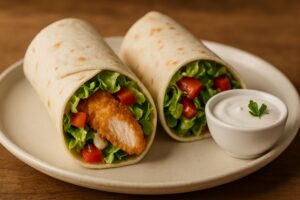 How to Make McDonald's-Style Chicken Snack Wrap at Home, McDonald's chicken snack wrap