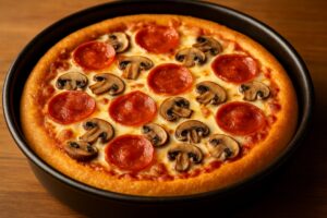 Viral Pizza Recipe—How to Make Pizza Hut Style Pan Pizza, Pizza Hut Style Pan Pizza