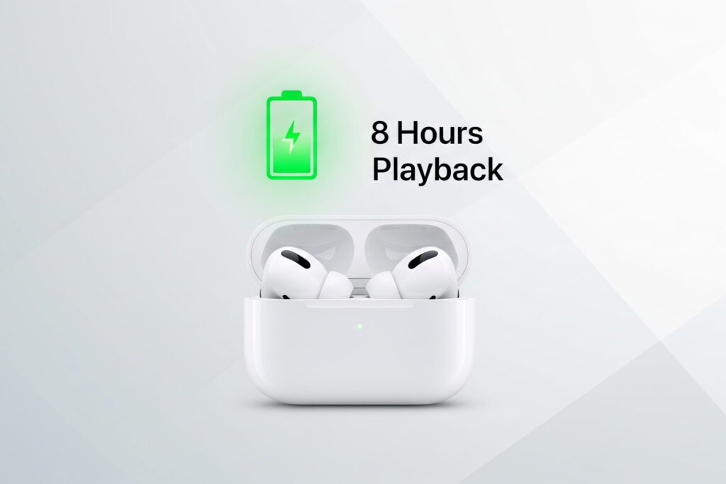 AirPods Pro 3, battery life of AirPods Pro 3