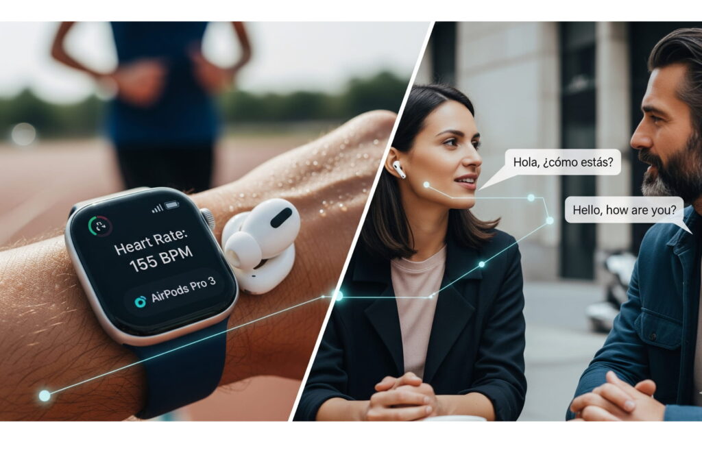 AirPods Pro 3, AirPods Pro 3 communication feature, health feature